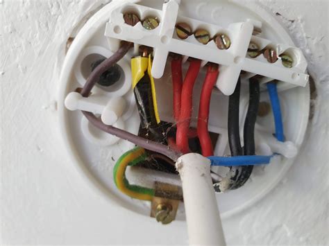 replace ceiling rose with junction box|ceiling rose terminal block.